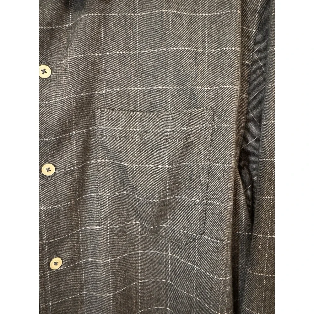 7 Diamonds Shirt Men's‎ Large HARLEY Flannel Button Up Long Sleeve